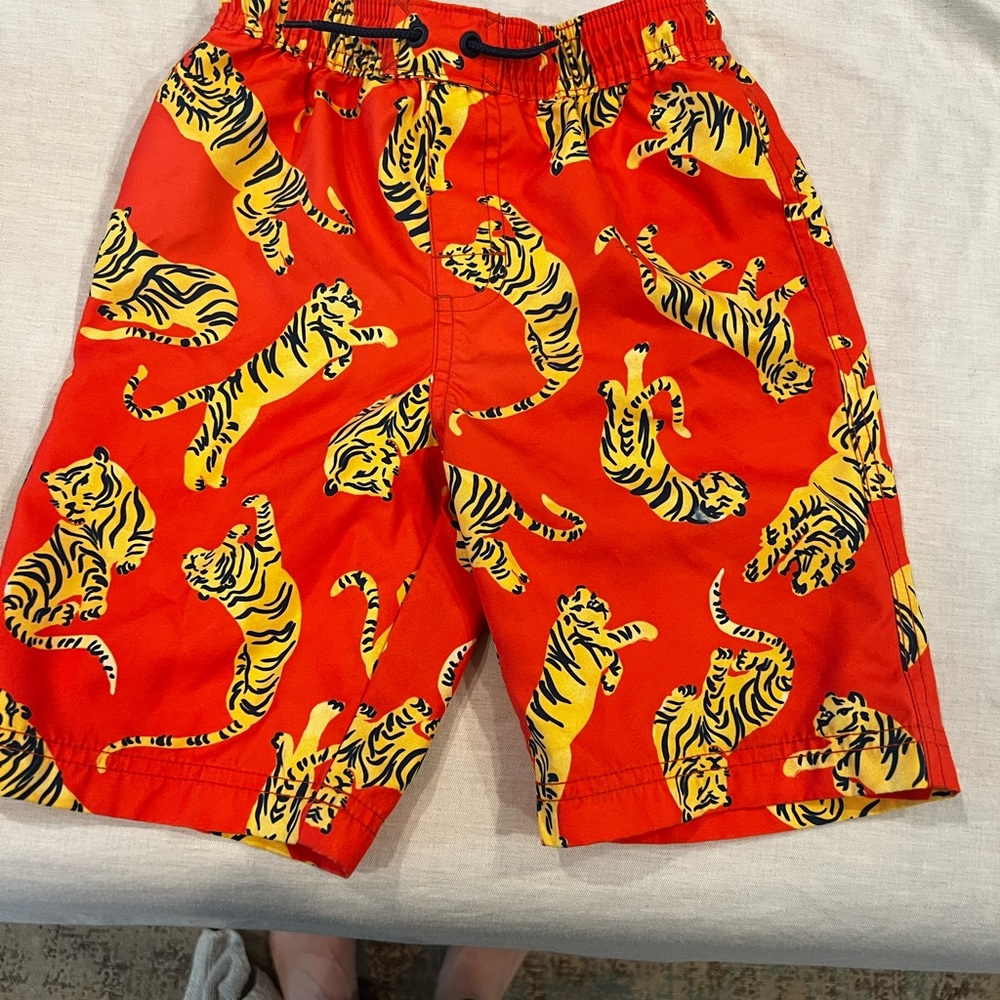 Never worn - tags removed - Vibrant Tiger Print boys Shorts